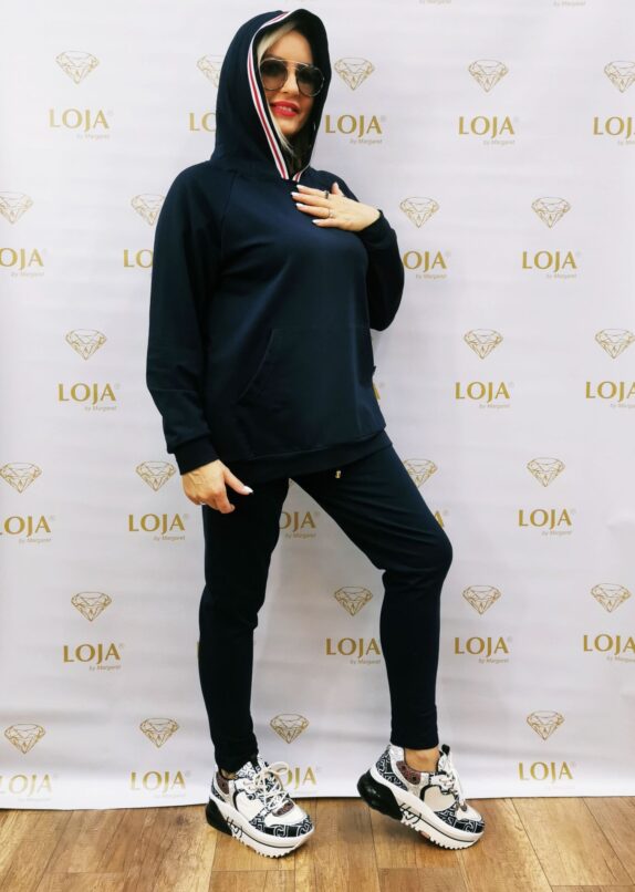 BLUZA GRANATOWA KANGURKA